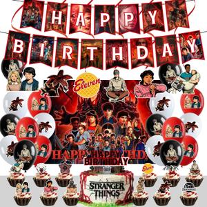 Birthday Queue Decorations, Including Background, Balloons, And Cake Decorations; Pink Girl School Classroom Decorations, Fan Meeting, Birthday Party (Style C)