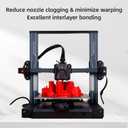 PLA Matte 3D Printer Filament 1.75mm 1KG(2.2lbs), Jucoole, High Precision, Strong Toughness, Odorless, Better Flow, Moisture Proof 3D Printing PLA Matt Filament, for FDM Printers (Black)