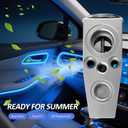 2 x Autoxbtc A/C Expansion Valve Compatible with Ford F-150 2009-2014, Expedition 2010-2014, Lincoln Navigator 2010-2014 Replaces:39356, EX 529492C, EX529492C, 4752090, YG417, 3411482, 9L1Z19849A