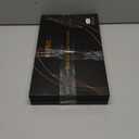 INTEO Red Light Therapy for Face, 3 Modes Portable Led Face Mask Light Therapy with Remote, Near-infrared 850 Red Light Mask with Timing Function, Led Light Therapy At Home 180 LED Beads (Black Golden)