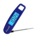 Escali Compact Portable Meat Candy Folding Digital Thermometer, Backlit Display Easy to Storage with Magnet, Blue
