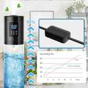 8L Humidifiers for Bedroom, 30dB Quiet, 500ft Coverage, 60H Runtime, Top Fill, 3-in-1 Humidifier Large Room & Essential Oil Diffuser & Ambient Light, Sleep Mode, 16H Timer, Auto Shutoff Protection (Black)