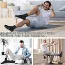 Ozaiic Non Slip Socks Grip for Yoga Home Workout Pure Barre, Pilates, Hospital, Ideal Cushion Socks for Men and Women XL