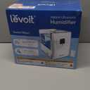 LEVOIT Humidifiers for Bedroom Large Room Home, 6L Warm and Cool Mist Ultrasonic Air Vaporizer for Plants and Whole House, Built-in Humidity Sensor, Essential Oil Diffuser, Whisper Quiet, Timer, White