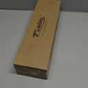 TONIAL Curtain Rods for Windows 66 to 120 Inch, Telescoping Splicing 3/4 Single Rods for Windows Decorative Drapery Rod 32 to 144 (2.6-12ft) with Small Finial, Black