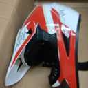 Youth Dirt Bike ATV Off Road Motorcycle Helmets-DOT Approved (YS-White S)