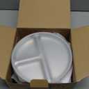 Stainless Steel Divided Plates + Silicone Sleeve and Storage Lid | Baby, Toddler, Kids | Dinner & Snack Plates | 4 Pack (Sage/MistyBlue/Blush/Lilac)