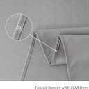 maxmill Tablecloth Stain Resistant Waterproof Wrinkle Resistant Spillproof Washable Soft Slubby Texture Table Cloth for Dining Room, Banquet Parties Event Dinner, Rectangle 60 x 140 Inch, Light Grey