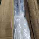 No Pawblems Upgraded 71" Extra Tall Pet Gate for Cat, 29-43" Auto Close Cat Gate for Doorways/Stairs/Hallways, NO Drilling Pressure Mounted Tall Dog Gate Indoor, 1.37" Pet-Safe Gap, Black