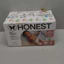 The Honest Company Comfort Dry Disposable Diapers for Sensitive Skin, Hypoallergenic, All The Alpacas + Turtle Time, Club Box Size 1 (8-14 Lbs) 78 Count