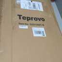 Teprovo Folding Hand Truck Dolly Cart,340LB Capacity Portable Aluminum Dolly Cart with Telescoping Handle and 7 Inch Rubber Wheels for Moving,Shopping,Travel,Office Use