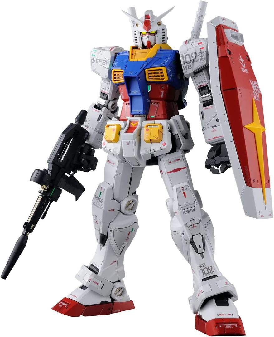 Bandai Hobby - Mobile Suit Gundam - RX-78-2 Gundam PG Unleashed 1/60 Model Kit, Small