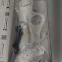 LUXE Bidet NEO 185 - Dual Nozzle, Self-Cleaning, Non-Electric Bidet Attachment for Toilet Seat, Adjustable Water Pressure, Rear & Feminine Wash (White)