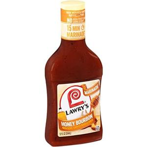 Lawry's Honey Bourbon with Clove, Chipotle Pepper & Garlic Marinade, 12 fl oz, BB 03/26