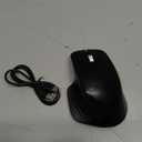 Seenda Wireless Mouse with Thumb Rest, 2.4G Wireless Illuminated Mouse with Mouse Jiggler and Zoom Function, 3200dpi Rechargeable RGB Wireless Mouse for Computer, Laptop, Home Office, Black