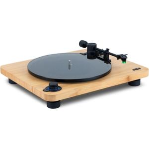 House of Marley Stir It Up Lux Wireless Turntable: Vinyl Record Player with Wireless Bluetooth Connectivity, Built-in Pre-Amp, and Sustainable Materials