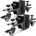 Upgraded Heavy-Duty Door Installation Kit, 2-Piece Door Dolly for 1-10/32" and 1-30/32" Thick Pre-Hung, Front and Slab Doors, Door Installation Tools, Door Lifter Nut to prevent shaking