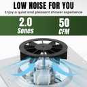 Upgrade 763RL B Unit, 763RLN Fan Motor S0503B000 Fit for Nut-one Bro-an 763RLN B 763RL/769RL A Unit 763RLN 763RLL 763RLN-R01, 769RF/769RL B Unit Fan Replacement, 9"x 9" 50CFM 2.0 Sone By Fetechmate