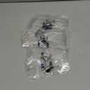 6 Pairs Clip on Reading Glasses Flip up Magnifying Clip on Lens Blue Light Blocking Non Prescription Reading Glasses (Classic Color)