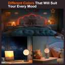 Moon Lamp LED Night Light - Dimmable Bedside Lamps Small Modern Bedroom Lamp LED Desk Light with 25 Lighting Modes 3D Printed Realistic Moon Surface - Perfect for Girls Boys Kids Birthday