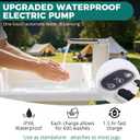 Portable Sink Hand Wash Station, Camping Sink With Electric Pump, Large