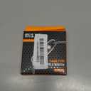 Misxi 2 Pack Tempered Glass Case Compatible for Apple Watch Series 3 Series 2 42mm, Hard PC Screen Protector Overall Protection Ultra-Thin Lightweight Scratch-Resistant Cover for iWatch, Jet Black