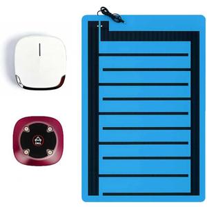 Portable Wireless Bedwetting Alarm for Boys Girls Kids, Home Use Pee Alarm for Potty Training, 65-90ft Wireless Distance & Adjustable Volume Receiver