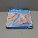 BESKAR Larger Shower Foot Scrubber Mat with Non-Slip Suction Cups- Cleans, Smooths, Exfoliates & Massages your Feet Without Bending, Improve Foot Circulation & Soothes Tired Feet- Black