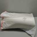 Greaton, Extra Wide Bed Wedge Pillow | Body Support Sponge | Tringle Incline Cushion to Elevate Upper Body | Good for Neck Pain, Snoring, Acid Reflux, 40 x 20 x 4, White (Without Cover)