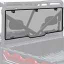 StarknightMT Ranger XP 1000 Rear Windshield, Smoke Tinted Ranger 1000 Back Window Rear Windscreen Compatible with Polaris Ranger XP 1000/Crew 2017-2026, Ranger 1000/Crew 2020-2026