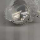 Acellegic 50 Pcs Clear Strawless Plastic Lids Fits for 12, 16, 20 and 24 oz Cups Disposable PET Sipper Cup Lids for Iced Coffee Milkshake Party Supplies (Transparent,90mm)