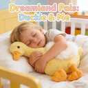 Tezituor 23.5inch Duck Stuffed Animal, Soft Cute Yellow Stuffed Duck Plush Toy, Gift for Kids,Boys,Girls Easter, Birthday Christmas