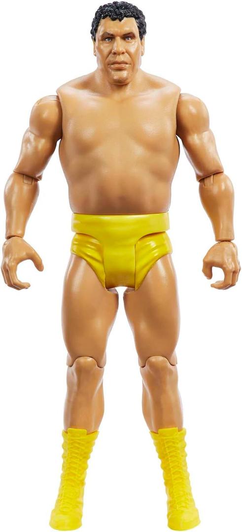 Mattel WWE WrestleMania Andre the Giant Action Figure , Collectible with 10 Points Articulation & Life-like Detail, 6-inch