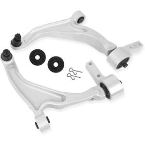 2Pcs Front Lower LH & RH Control Arm for Honda Pilot 2009 2010 2011 2012 2013 2014 2015 with Ball Joint & Bushing, Replace # K621550 K621551