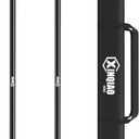 XINQIAO Third Hand Tool Support System, Premium Steel Support Rod with 154 LB Capacity for Cabinet Jack, Drywall Jack & Cargo Bars, 49.2in-114.2in Long, 2 PCs