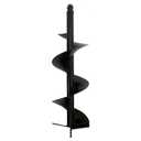 XtremepowerUS Replacement Auger Bit 8" for Post Holes Digging Bit Fence Hole Maker Earth Digger Planting Drill 3/4" Shaft Size