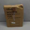 VEDALIO Bread Box For Kitchen Countertop, Black Breadbox, Bread Boxes for Kitchen Counter Organizer Decor Storage, Wooden Storage Box Breadbox, Housewarming Birthday Wedding Christmas Gift