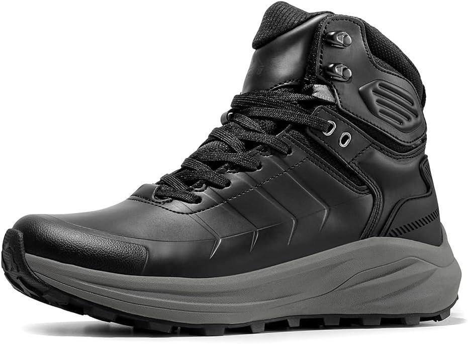 NORTIV 8 Men's Waterproof Hiking Boots Lightweight Non-Slip Outdoor Ankle Trekking Boots Expedition (11, Black),
SNHB241M