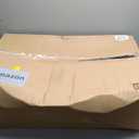 Vintage 8x10 Washable Area Rug, Low-Profile Large Area Rug with Non-Slip Backing & Durable Edge Binding, Pet-Friendly Carpet, Large Rug for Living Room, Bedroom, Dinning Room (Autumn Speckle/Orange)