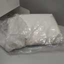 LOFE Organic Buckwheat Pillow for Sleeping with Organic Cotton Pillowcase - 14''x20'' Adjustable Pillow, Breathable for Cool Sleep, Cervical Support for Back and Side Sleepers(Tartary Buckwheat Hulls) (Off White(Pure))