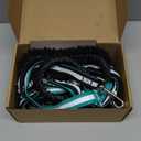 Waist Leash for Double Dog Walking 2 Medium and Large Dogs; Shock-Absorbing, No Pull, No Tangle, Heavy Duty, Hands-Free Double Bungee 2 Dog Leash; Hiking, Walking, Running Gear with Multiple Pockets