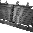 HECASA Active Radiator Shutter Assembly Compatible with 2019-2023 Chevrolet Silverado 1500 LTD Replacement for 84652494 GM1206103 Grille Shutter Plastic Black