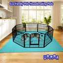 Extra Large 82" x 102" Heavy Absorbent, Leakproof Under Pads - Washable & Reusable, Anti-Slip, Ultra-Soft - Waterproof Protection for Beds, Furniture, Pets, Kids, Seniors & More