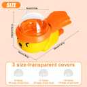 Interactive Dog Toy Food Puzzle, Treat Dispensing Slow Feeder for Dogs & Cats, Enrichment Toy to Reduce Boredom, IQ Training Toy, Pet Food Dispenser with DIY Stickers