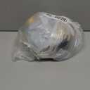 15 Pack 3 Oz Clear Window Round Aluminum Tin Cans Screw Top Metal Lid Aluminum Tin Jar Empty Lip Balm Tin Cans Cosmetic Storage Jars for Spices Candles Candies Gifts Arts Crafts,90ml(Gold)