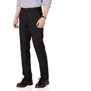 Amazon Essentials Men's Slim-Fit Flat-Front Dress Pant (32W x 29L, Black)