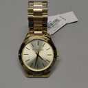 Michael Kors Slim Runway Women's Watch, Stainless Steel Bracelet Watch for Women MK3179