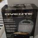 OVENTE 3 in 1 Electric Sandwich Maker, Panini Press Grill and Waffle Iron Set with Removable Non-Stick Plates, Perfect for Cooking Grilled Cheese, Tuna Melts, Burgers, Steaks and Snacks, Black GPI302B