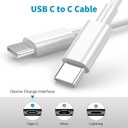 USB C to USB C Cable 3ft for iPhone 17/16/15 Charger Fast Charging Type C to Type C Power Cord for Apple 17/17 Pro/17 Pro Max/Air/16/16e/15 MacBook Air 13 inch/MacBook Pro/iPad/iPad Air/Mini