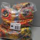 Weesire Boho Blackout Curtains for Bedroom & Living Room, 2 Panels, 100% Blackout, Colorful Bohemian Hippie Pattern, Multicolor Funky Abstract, Classic Modern Rustic, 52x63 Inches